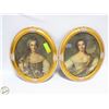 Image 1 : 2 VINTAGE PRINTS MADAME SOPHIE & MADAM VICTORIE