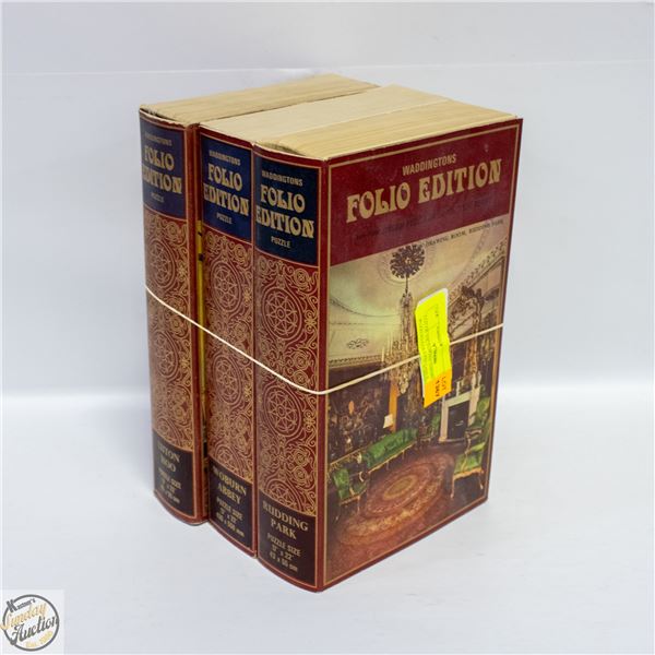 LOT OF VICTORIAN THEMED PUZZLES COLLECTABLE