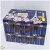 Image 1 : 2 VINTAGE PARIS CHEST LUGGAGE STYLE TRINKET