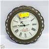 Image 1 : METAL GRAHAM ORNATE WALL CLOCK