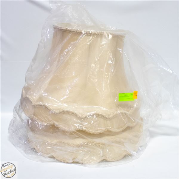 2 VINTAGE LAMP SHADES