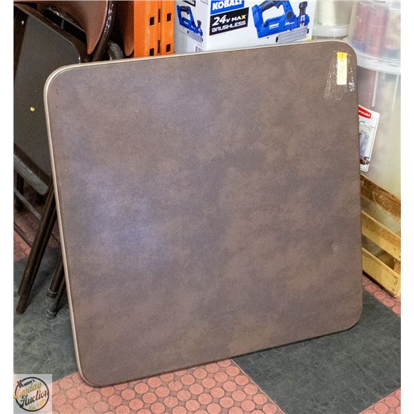 VINTAGE SQUARE CARD TABLE 30"X30"