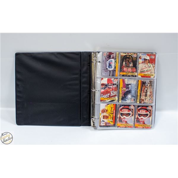 BINDER OF ASSORTED DRAG RACING PRO