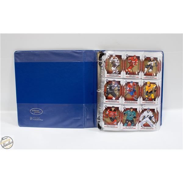 BINDER OF O-PEE-CHEE HOCKEY CARDS