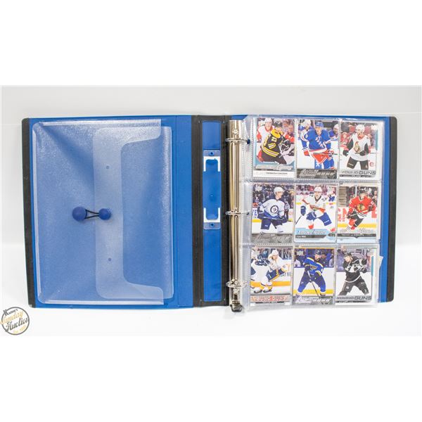 BINDER OF UPPERDECK HOCKEY CARDS