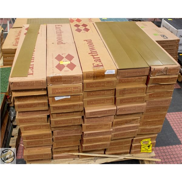 W518 - 2360 SQ FEET GOLD COLOR GLUE DOWN FLOORING