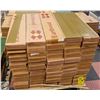 Image 1 : W518 - 2360 SQ FEET GOLD COLOR GLUE DOWN FLOORING