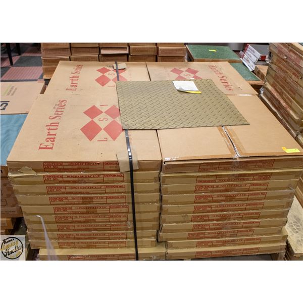 90071-2542 - 24" X 24" - 1600 SQ FT GOLD GLUE DOWN