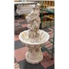 Image 1 : GRECIAN LADY ON FOUNTAIN WITH PUMP 56" TALL