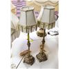 Image 1 : 2 VINTAGE VICTORIAN STYLE TABLE LAMPS