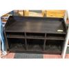 Image 1 : BLACK TONE/COLOUR BENCH WITH STORAGE