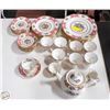 Image 1 : ROYAL ALBERT BONE CHINA LADY CARLYLE PLATES & CUPS