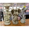 Image 1 : LOT OF CEMENT AND STONE YARD ORNAMENTS