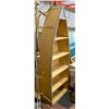 Image 1 : SALMON CANOE SHELF 6FT TALL 2 FT WIDE 2 FT DEEP