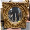 Image 1 : VINTAGE ORNATE GOLD GILTED MIRROR WOOD FRAMED