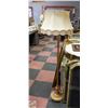 Image 1 : VINTAGE GOLD GILTED ORNATE STANDING LAMP