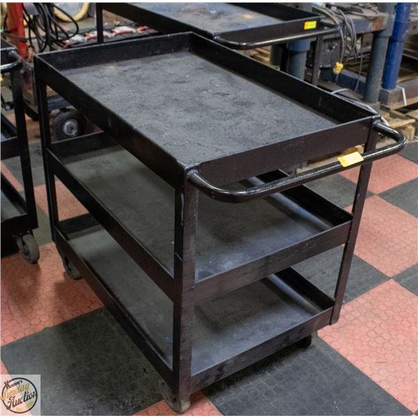 HEAVY DUTY STEAL SHIPPERS CART