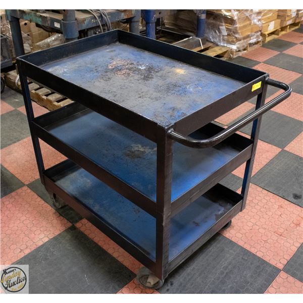HEAVY DUTY STEAL SHIPPERS CART