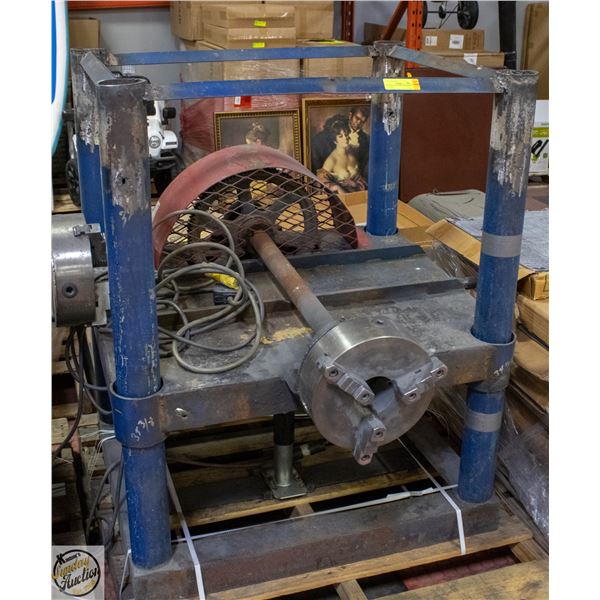 CUSTOM BUILT WHEEL POLISHING ELECTRIC