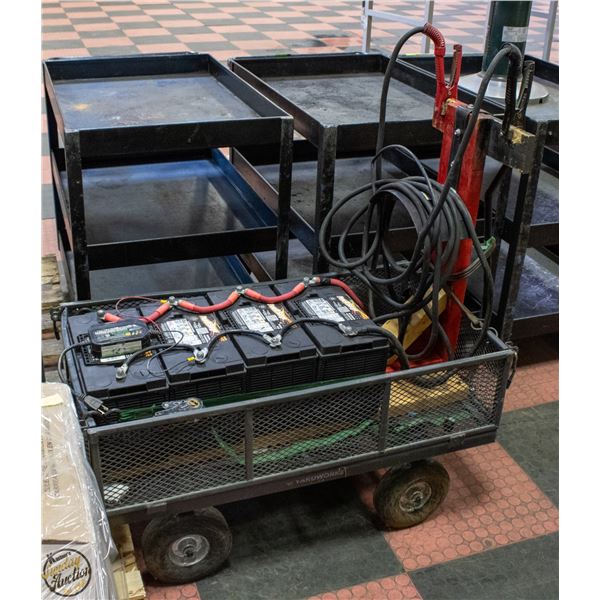 HEAVY DUTY BOOSTER CAR COMPLETE WITH