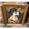 Image 1 : VINTAGE JOSE PUYET PRINT "LOS CLAUDI" SIGNED PUY