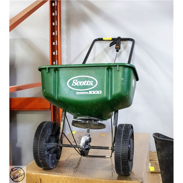 SCOTTIES GREEN FERTILIZER SPREADER