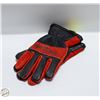 Image 1 : NEW VERIDIAN FIRE HOG INSULATED LEATHER GLOVES