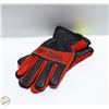 Image 1 : NEW VERIDIAN FIRE HOG INSULATED LEATHER GLOVES