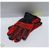Image 1 : NEW VERIDIAN FIRE HOG INSULATED LEATHER GLOVES