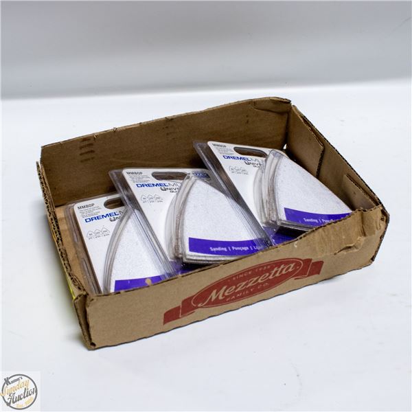 NEW 3 DREMEL MULTI MAX GRIT