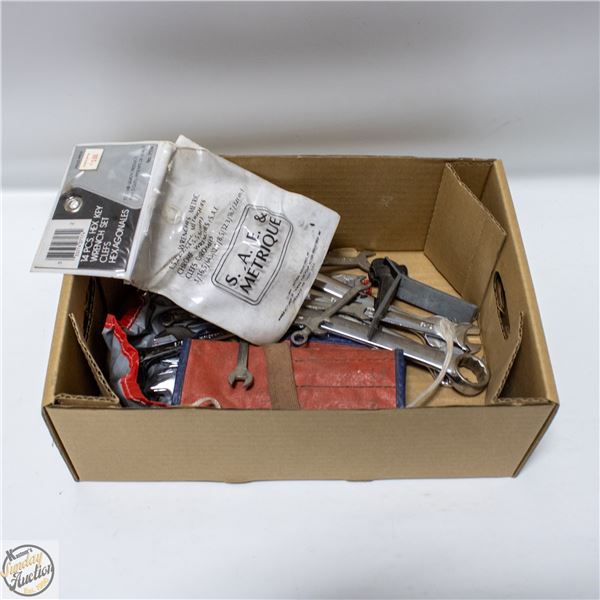 LOT OF VARIOUS WRENCHS