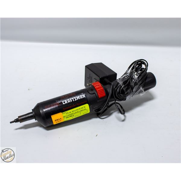 SEARS CRAFTSMAN CORDLESS SCREWDRIVER WITH