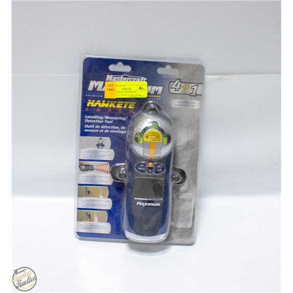 MASTERCRAFT MAXIMUM HAWKEYE LASER LEVEL TOOL