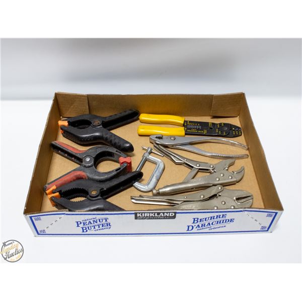 VICE GRIPS AND CLAMPS ETC