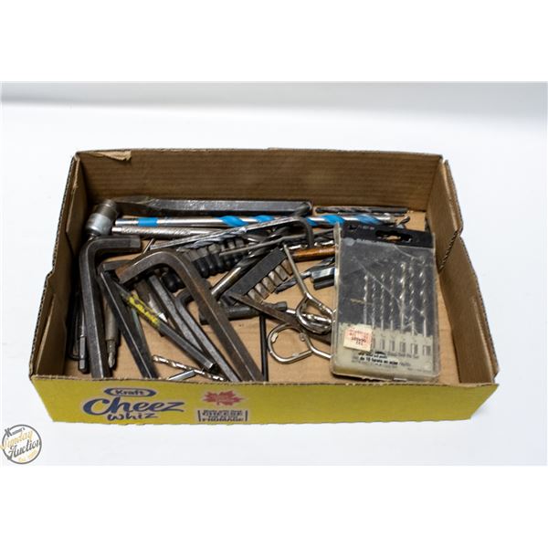 LARGE HEX KEYS - DRILL BIT SET AND OTHER BITS