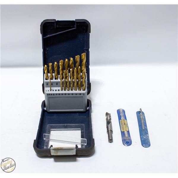 MASTERCRAFT TITANUM COATED BITS WITH EXTRA DRILL