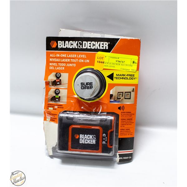 BLACK & DECKER ALL IN ONE LASER LEVEL