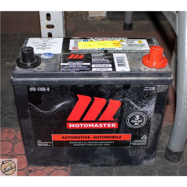 12VOLT BATTERY CA550 PRODUCT#010-5100-8