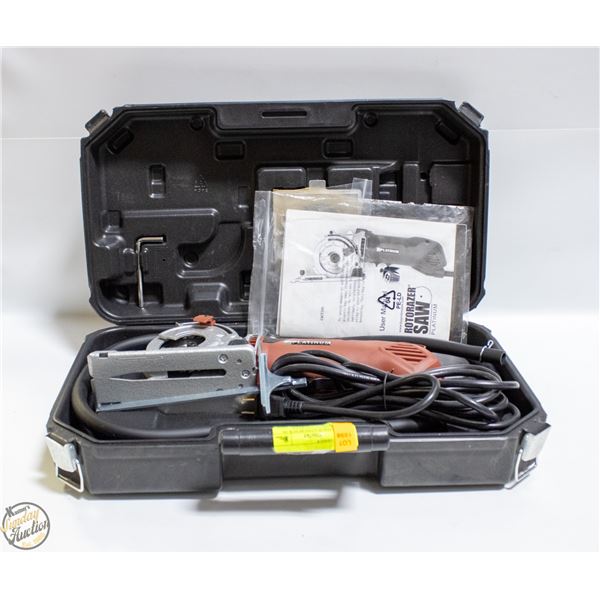 ROTORAZER PLATINUM SAW IN BLACK CASE MODEL RZ200