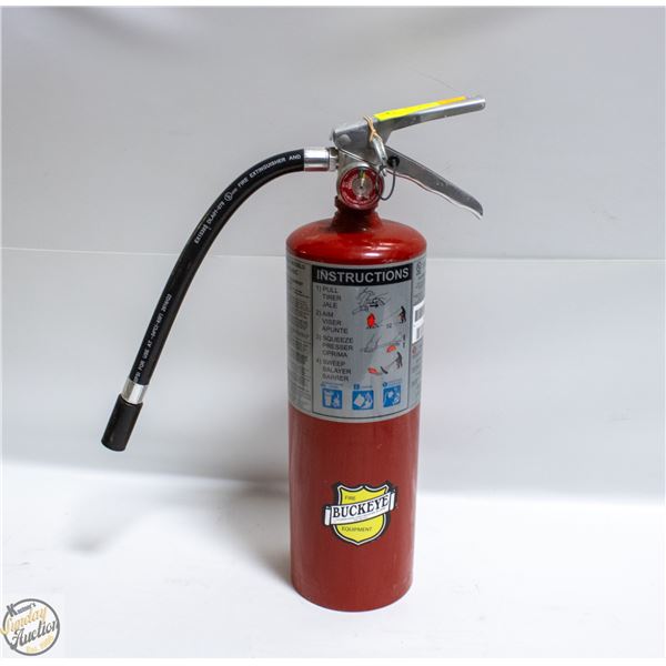 FULLY CHARGED 5LB FIRE EXTINGUISHER