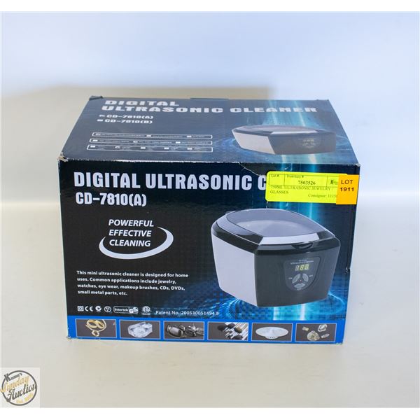 750ML ULTRASONIC JEWELRY / GLASSES