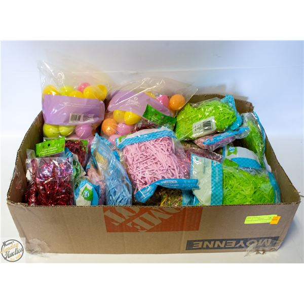 LOT OF 32 BAGS OF EASTER GRASS +