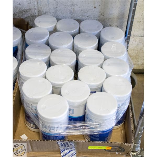 LOT OF 20 NEW DISINFECTING WET WIPES