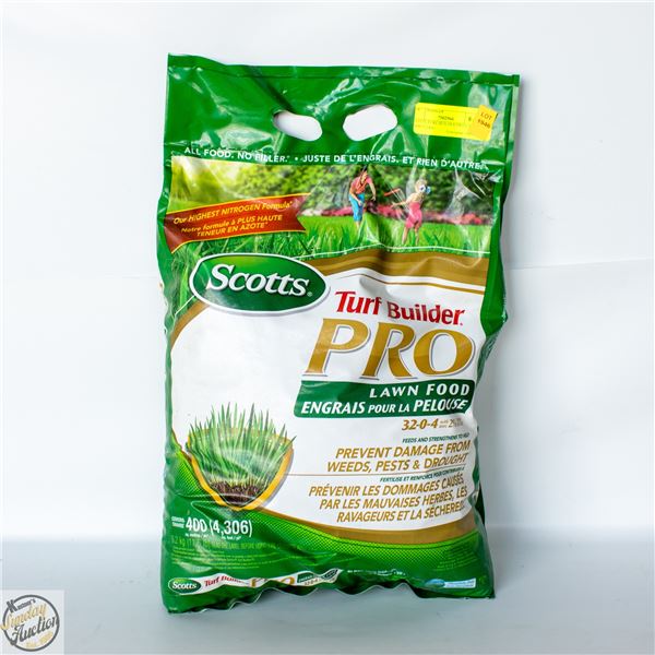 SCOTTS TURF BUILDER PRO LAWN FOOD 5.2 KG