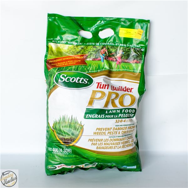 SCOTTS TURF BUILDER PRO LAWN FOOD 5.2 KG