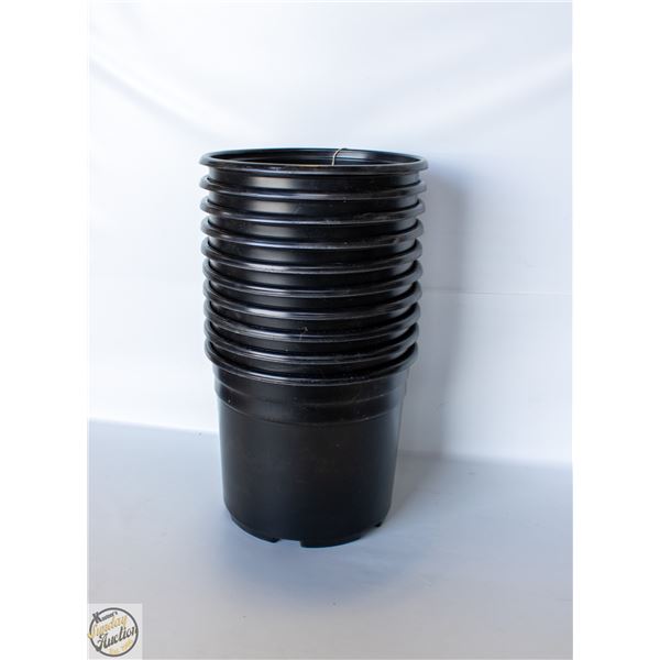 NEW 10 X #5 PRO CAN PRO CAL PLASTIC POT