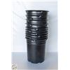 Image 1 : NEW 10 X #5 PRO CAN PRO CAL PLASTIC POT