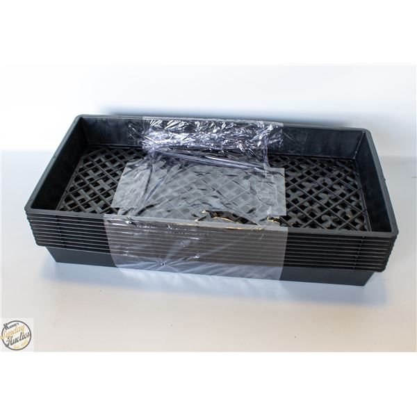NEW 10 MESH BOTTOM 1020 TRAYS FOR