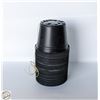 Image 1 : NEW 50 COUNT OF 1.21 L BLACK POTS