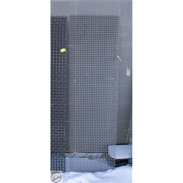 62" X 18" CARBON STEEL SCREEN
